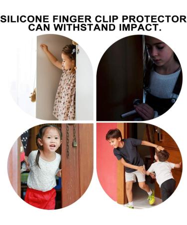 HEALLILY 2pcs Silicone Door Pinch Guards - Baby Finger Protector for Home Safety - White - Buy Online on GoSupps.com