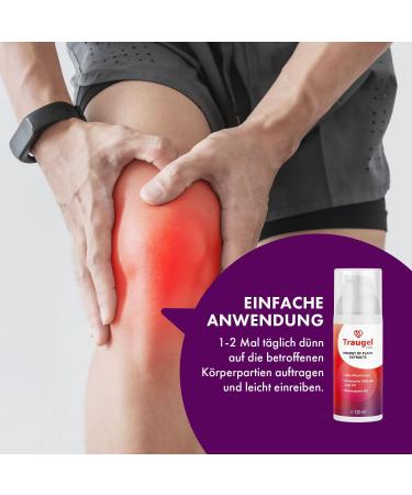 Traugel Forte Gel - Plant Extract Energy for External Use - 120ml - Boost Recovery & Wellness - Buy Online on GoSupps.com