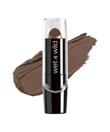 wet n wild Silk Finish Lipstick| Hydrating Lip Color| Rich Buildable Color| Cashmere Brown