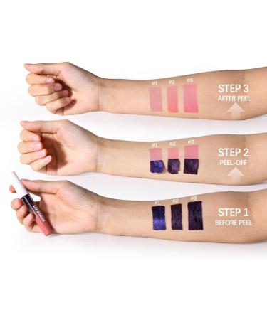 Peel Off Lip Liner Stain Peel Off Lip Stain Lip Tint Set Peel Off Matte Lip Gloss Highly Pigmented Long Lasting Lipstick Long Lasting Peel Off Matte Lip Gloss - Buy Online on GoSupps.com