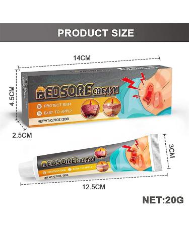 KXC Decubitus Treatment Cream 20g - Relief for Pressure Sores (4 pcs) - Buy Online on GoSupps.com