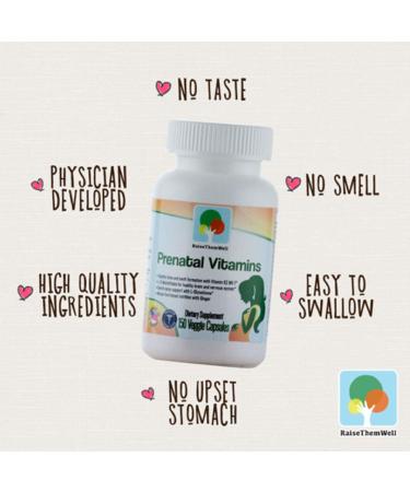 Physician Developed Prenatal Multivitamin - Optimal Maternal & Fetal Health with Vitamins K2 MK-7, Methylfolate & Glutathione - Buy Online on GoSupps.com