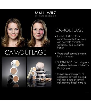 Malu Wilz Beaut Camouflage Cream - 6g Walnut Brown Squirrel | Buy Internationally - Best Concealer for Flawless Skin - Buy Online on GoSupps.com
