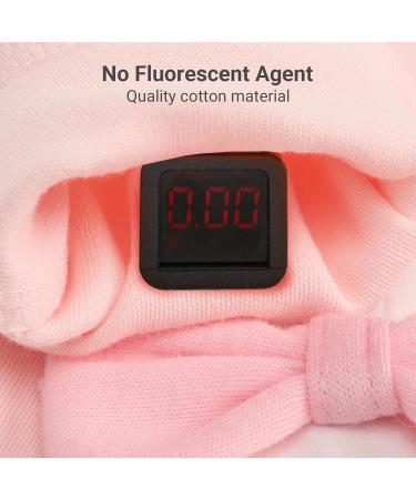 JiAmy Baby Girls Romper Cotton Footie Onesie | Long Sleeve Sleepsuit Pajamas | Pink Rabbit 9-12 Months - Buy Online on GoSupps.com