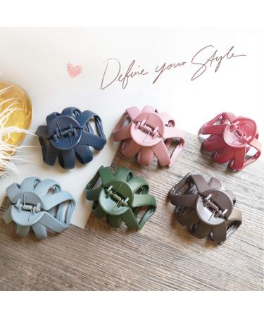 Xiaozhifu 6-Piece Hair Clips Set for Women & Girls - Perfect for Thick Hair - Stylish & Durable - Buy Online on GoSupps.com