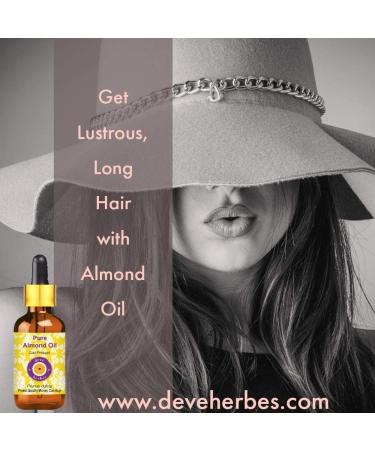 B07MQZFTZ8 Deve Herbes Pure Almond Oil Prunus dulcis 100 Natural Therapeutic Quality Cold Pressed Pack of Three 3 x 100 ml - Buy Online on GoSupps.com