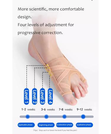 DAHE Bunion Corrector for Women & Men | Big Toe Pain Relief Brace & Hallux Valgus Splint - Adjustable & Comfortable - Buy Online on GoSupps.com
