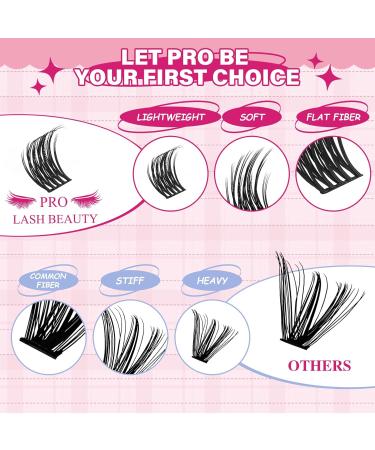 144 Pcs Individual Cluster Lashes | DIY Lash Extension Kit | Volume Wispy Lashes | Reusable & Comfortable | C Curl | Zero Touch | Flutter - Buy Online on GoSupps.com