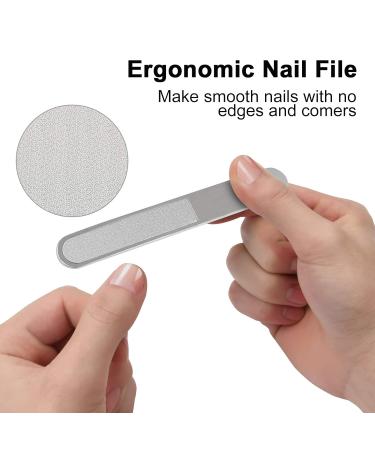 Uraqt Large Stainless Steel Nail Clipper - Ideal for Thick Nails Wide Jaw Toenail Scissors with Nail Files for Men & Women - Perfect for Easy Grooming - Buy Online on GoSupps.com