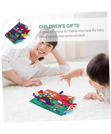 Ibasenice 3-in-1 Cock Towel Book - Early Education Sensory Development Toy for Young Girls | Crackling Books & Animal Teaching Materials | International Shipping Available - Buy Online on GoSupps.com