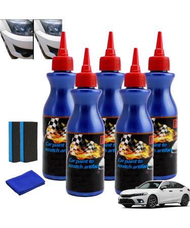 Preferablend Car Scratch Remover Preferablend Car Paint Scratch Repair Scratch Repair Wax for Car Preferablen Car Scratch Repair Wax Paint Scratch Remover for Vehicles 5pcs