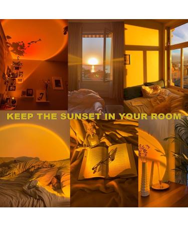Corated Sunset Lamp - Aesthetic Selfie Lighting | Perfect for Bedroom & Living Room Decor - Buy Online on GoSupps.com