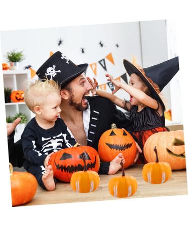 IMIKEYA Dove Cage Outdoor 20pcs Simulated Mini Pumpkin Simulation Pumpkin Halloween Pumpkin Decoration Simulation Small Pumpkin Wreath Fake Pumpkin Foam Propane Adaptor Yellow 2.2X3.4CM - Buy Online on GoSupps.com