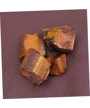 SOESFOUFU Natural Gemstone 5pcs African Decor Irregular Stone African s Eye Rough Stone Tiger's Eye Stone Materials Rock Mineral As Shown Size 2 - Buy Online on GoSupps.com