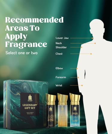 Adilqadri_Legendary Perfume Gift Set for Men & Women | Long-Lasting Eau de Parfum | Fruity Arabic & French Blend | Gift Hamper for Him & Her | Combo Pack (3 x 20ML) - Buy Online on GoSupps.com