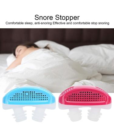 2pcs Anti Snoring Nose Vents Plugs - Portable Unisex Nose Clip for Silent Night Sleep - Buy Online on GoSupps.com