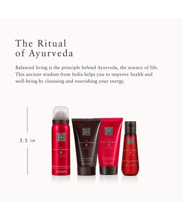 RITUALS Ayurveda Rebalancing Gift Set - Foaming Shower Gel, Shampoo, Body Cream & Oil - Indian Rose & Sweet Almond - Buy Online on GoSupps.com