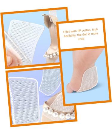 FOMIYES Gel Forefoot Pads 6 Pairs Dancer Foot Protection & Non-Slip Insoles for Heels | Women & Kids - Buy Online on GoSupps.com