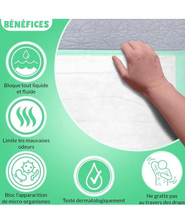 Buy LPM 120 Disposable Incontinence Pads - Highly Absorbent 40x60 cm | International Shipping Available - Buy Online on GoSupps.com