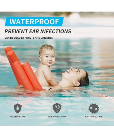 LYSIAN Ultra Soft Moldable Ear Plugs for Sleeping and Swimming - Reusable Noise Cancelling Earplugs for Adults and Kids - Ideal for Sound Blocking, Snoring, Study - Blue - Buy Online on GoSupps.com