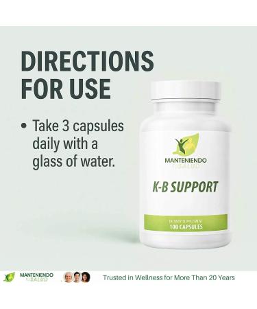 Manteniendo Tu Salud KB Support Renal Support 100 Capsules 100 Capsules - Buy Online on GoSupps.com