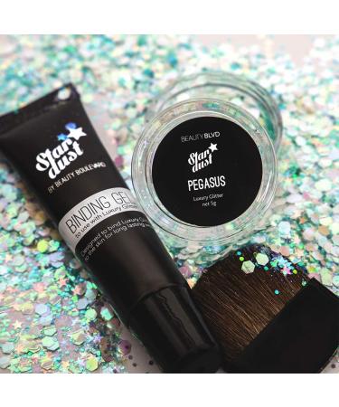 BEAUTYBLVD Stardust Pegasus Glitter Kit - Face, Body, and Hair - Cruelty-Free - Buy Online on GoSupps.com