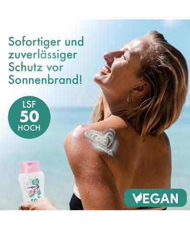  Dulgon Dulgon Ultra Sensitive Sunscreen Lotion SPF 50 200 ml Octocrylene-free sunscreen UVA/UVB protection Waterproof vegan and microplastic-free SPF 50 cream - Buy Online on GoSupps.com