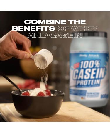 Body Attack 100% Casein Protein Amino Acids - Muscle Building Protein Low Carb - Mass Gainer - For Sportsmen Athletes and - Buy Online on GoSupps.com