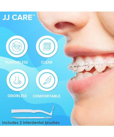 JJ CARE Orthodontic Wax (Pack of 6) with Applicator & 2 Interdental Brushes - Buy Online on GoSupps.com
