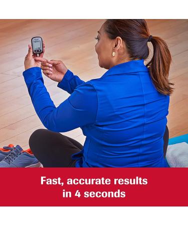 Accu-Chek Guide Me Glucose Monitor Kit - 200 Test Strips & Control Solution - Buy Online on GoSupps.com