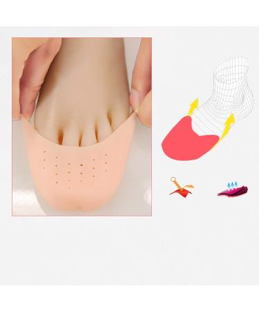 Zittop Ballet Dance Shoe Toe Pads - Soft Silicone Gel Protector with Breathable Holes | 1 Pair - Buy Online on GoSupps.com