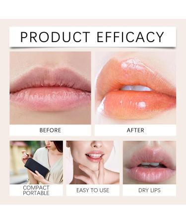 Color-changing lip balm 3.5 g glossy glassy finish color-changing lipstick nourishing and plumping tinted | Plumping lip balm for makeup beautiful - Buy Online on GoSupps.com