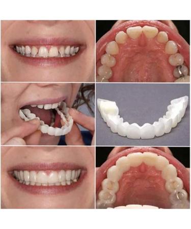 Buy WTTFC Temporary Dental Repair Veneers - Instant Cosmetic Teeth for Missing or Broken Tooth - 2 Pairs with Box - International Shipping - Buy Online on GoSupps.com