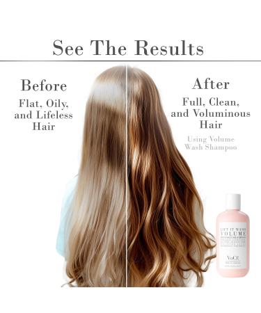 VoC Haircare Volume Shampoo - Natural Non-Toxic Vegan & Cruelty-Free for Luxurious Hair (8.5oz - Buy Online on GoSupps.com