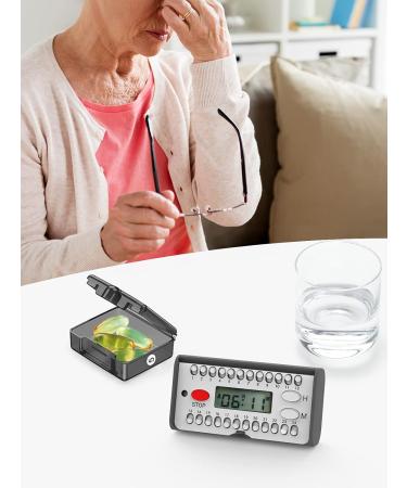 Fullicon Electronic Pill Reminder - 6 Daily Alarms for Timely Medication | International Shipping Available - Buy Online on GoSupps.com