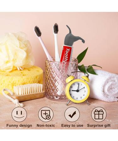 GROVL Pooping Dog Butt Toothpaste Topper 3 PCS Cartoon Dog Butt Toothpaste Dispenser for Kids and Adults Pooping Toothpaste Topper Funny Toothpaste Cap for Home Travel Daily Life Use Prank Gift - Buy Online on GoSupps.com