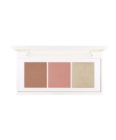 FLOWER BEAUTY Contour Palette | 3-Powder Lift & Sculpt Makeup Shades | Medium/Dark Face Contouring Kit | Cruelty-Free & Vegan Friendly - Buy Online on GoSupps.com
