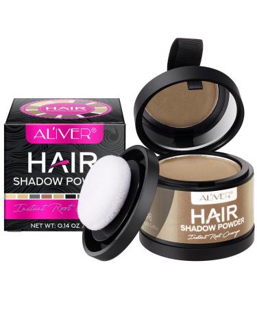 Approach powder waterproof hairline hair powder Immediate effect hair concealer to fill up with thinner hair for women and men (#6 light coffee)