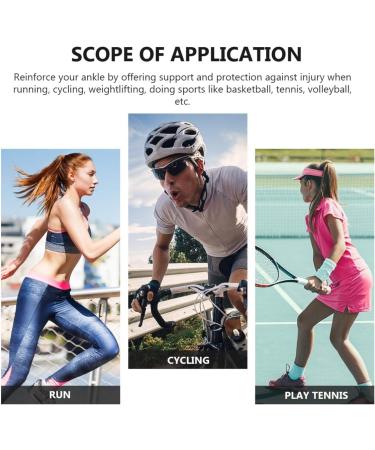 MILISTEN Ankle Brace for Sprains - Adjustable Ankle Support Sleeve for Basketball & Running Injury Recovery - Buy Online on GoSupps.com