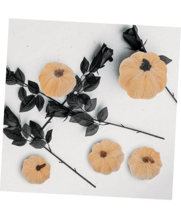Yardenfun 5pcs Flannel Foam Pumpkin Little Pumpkin Halloween Decorations Outdoor Halloween Pumpkin Small Pumpkins Pumpkin Fall Decorations Artificial Pumpkins Bulk Autumn Decor Mini Set As Shown 14X12.5X12.5CM - Buy Online on GoSupps.com