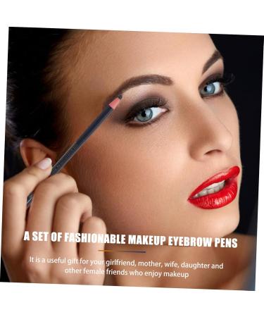 Outanaya 10pcs Eyebrow Pencil Peel off Brow Pencil Waterproof Eyebrow Pen Brow Pencils Makeup Pens Tool Paper - Buy Online on GoSupps.com