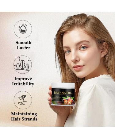 Batana Oil Hair Conditioning Mask - 100% Natural & Organic 120ml | Promote Hair Growth & Repair Damaged Hair for Men & Women - Buy Online on GoSupps.com