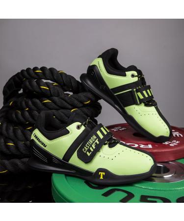 Cast Iron Lift Weightlifting Shoes - Powerlifting & CrossFit Gym Shoes for Men & Women - Heavy Lifting & Weight Training - Size 44 EU - Buy Online on GoSupps.com