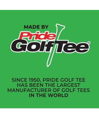 Pride Golf Tee 2-3/4 inch Deluxe Tee 500 Count White - Premium Quality Tees for Golf Enthusiasts - Buy Online on GoSupps.com