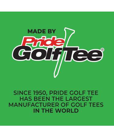 Pride Performance 2-3/4 Matte Finish Golf Tees - 30 Count Green - Buy Online on GoSupps.com
