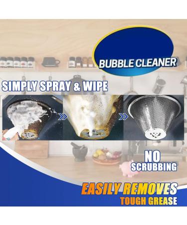 Kitchen All-Purpose Bubble Cleaner 100ml Bathroom & Kitchen Bubble Cleaner Fast Usage Multipurpose Foam Cleaner Spray Safe Grease Cleaner Foam Spray for Rust Stain Oil Kitchen - Buy Online on GoSupps.com