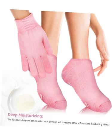 FRCOLOR 4 Sets Spa Moisturizing Socks Moisturizing Socks Gloves Foot Moisturizing Socks Sleeping Gloves Moisturizing Foot Socks Gloves Foot Socks Gloves Hand Cotton Dropshipping Gel - Buy Online on GoSupps.com