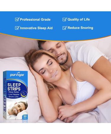 90 Pcs Gentle Sleep Strips | Mouth Tape for Better Nose Breathing | Anti Snoring Solution for Instant Relief - Buy Online on GoSupps.com