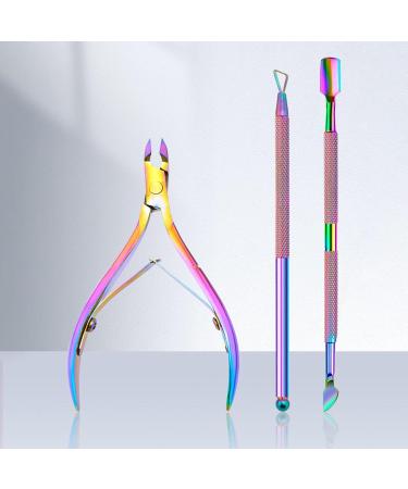 Galand 1 Set Cuticle Trimmer Remover Pusher Scissors Stainless Steel Cuticle Nipper Cutter Clipper Nail Care Tool for Manicure and Pedicur #1 - Buy Online on GoSupps.com