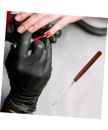 Premium Nail Art Glue Stick Mixing Tools | Stainless Steel Spatula & Gel Mixer for Makeup and Nail Art - Buy Online on GoSupps.com